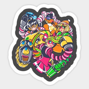 Up in Arms Sticker